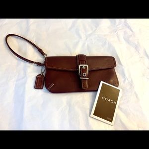 Coach Wristlet Wallet Leather Purse